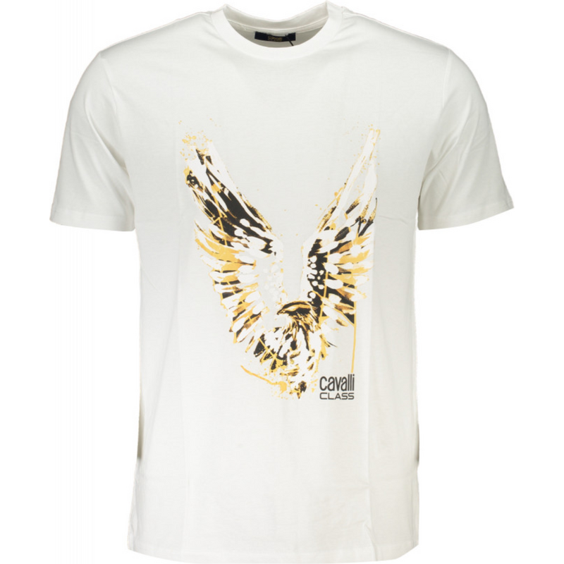CAVALLI CLASS Eagle White tričko 63752173