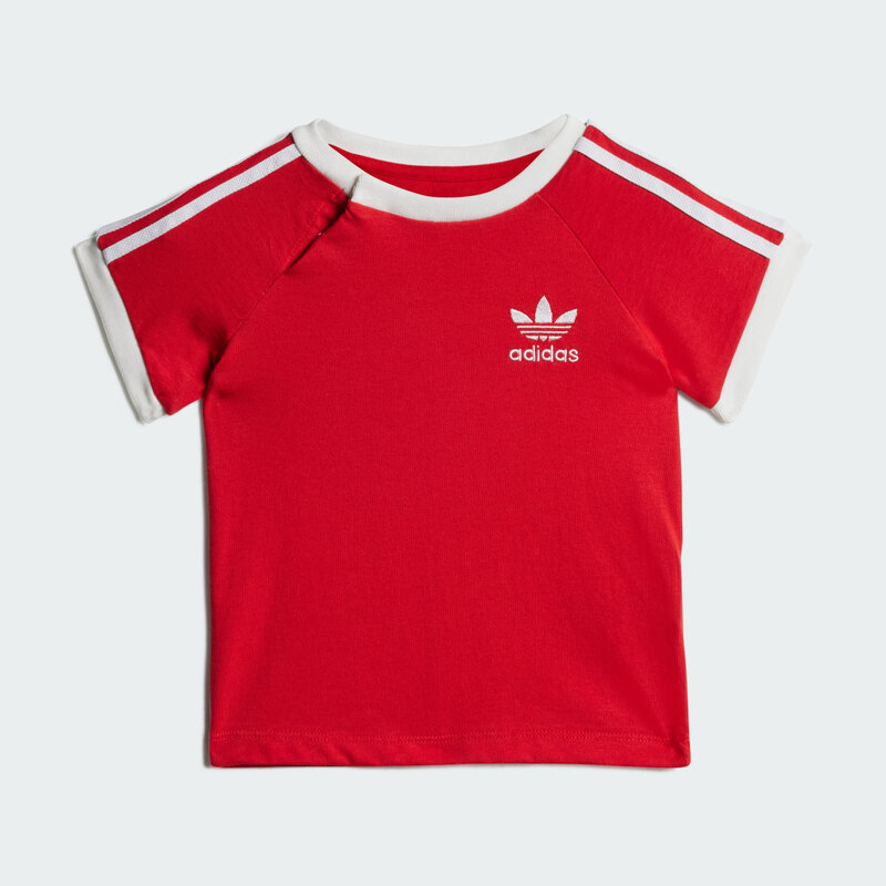 Adidas Detské tričko s 3 pásikmi 63756449