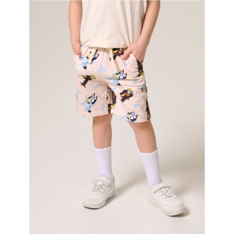 Sinsay - Kraťasy Bluey - krémová 65741447
