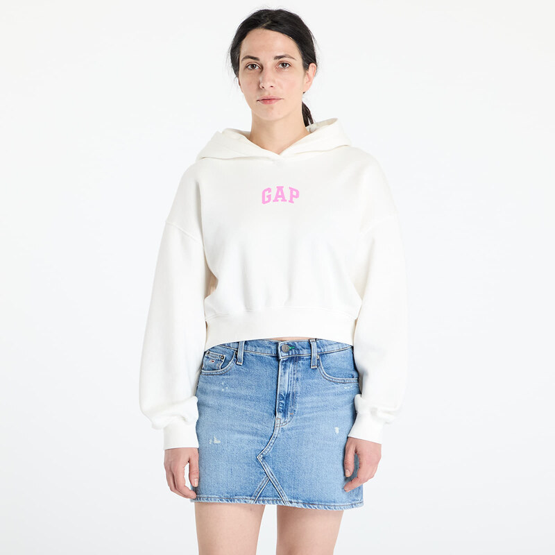 Mikina GAP Pg Logo Cropped Po Hoodie New Off White L 63762146