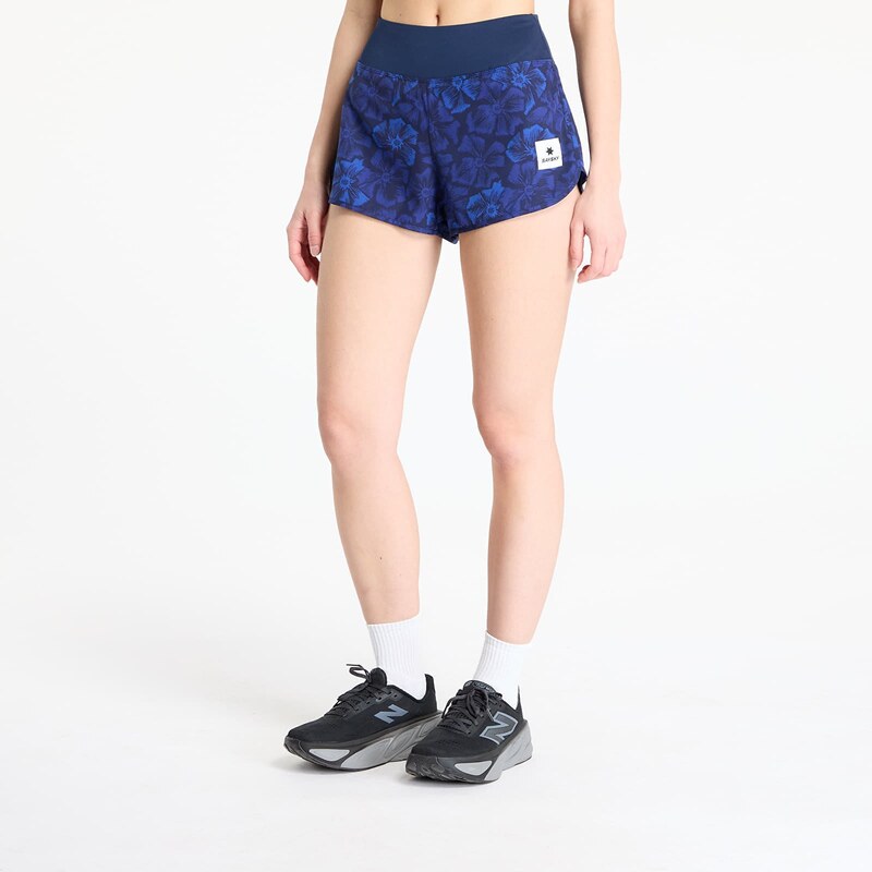 Šortky SAYSKY W Flower Pace Shorts 3 Blue AOP XS 63762122