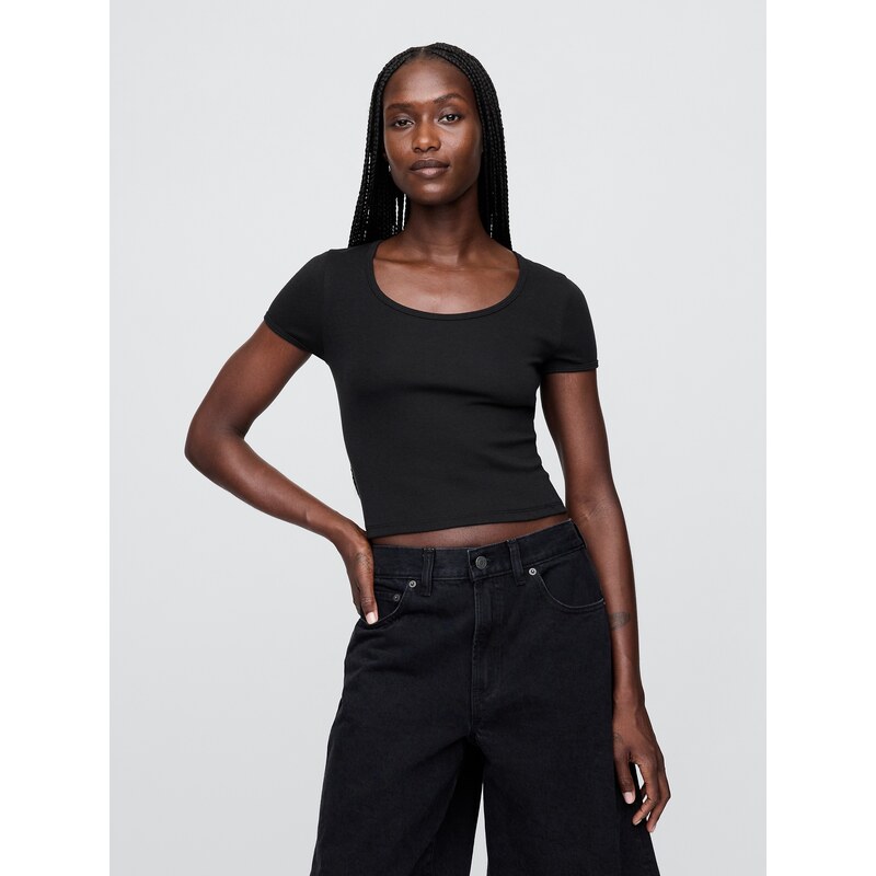 GAP Dámske Crop tričko Americana 771232-02 66265571