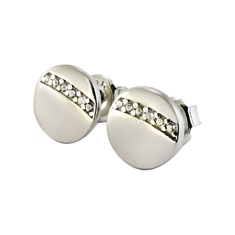 Strieborné náušnice Glare 812 63763723