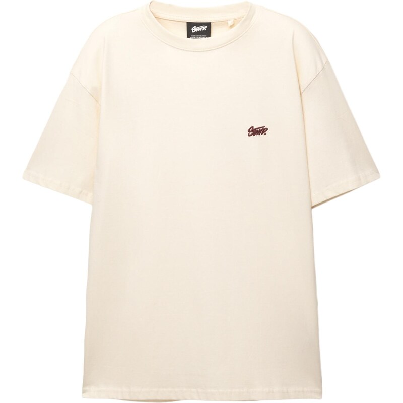 Pull&Bear Tričko STWD béžová 64201555