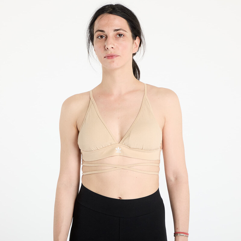 adidas Originals Podprsenka adidas Bralette Bikini Top Magic Beige S 48917672