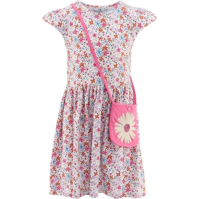 happy girls Šaty svetlomodrá / hnedá / orgovánová / pastelovo ružová 63768982