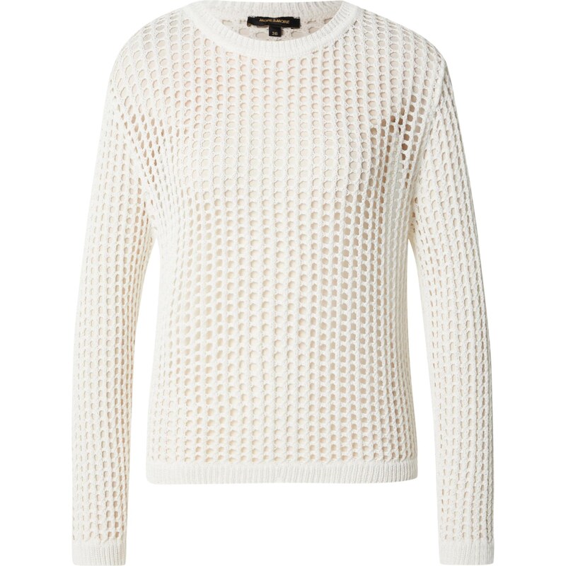 MORE & MORE Sveter šedobiela 63769111