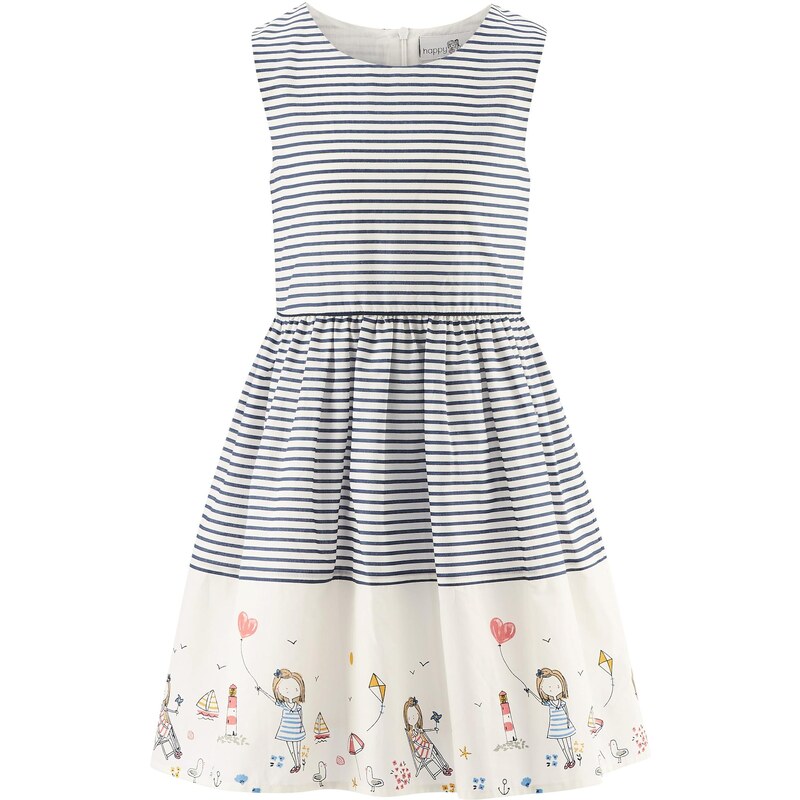 happy girls Šaty nebielená / námornícka modrá / svetlomodrá 63769176