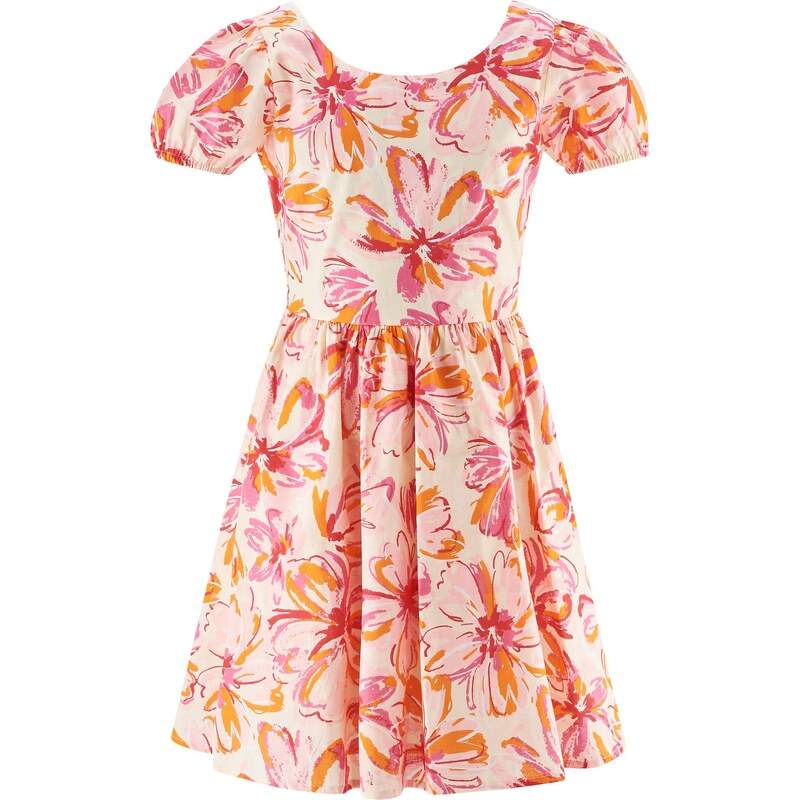 happy girls Šaty krémová / oranžová / ružová / tmavočervená 63769167
