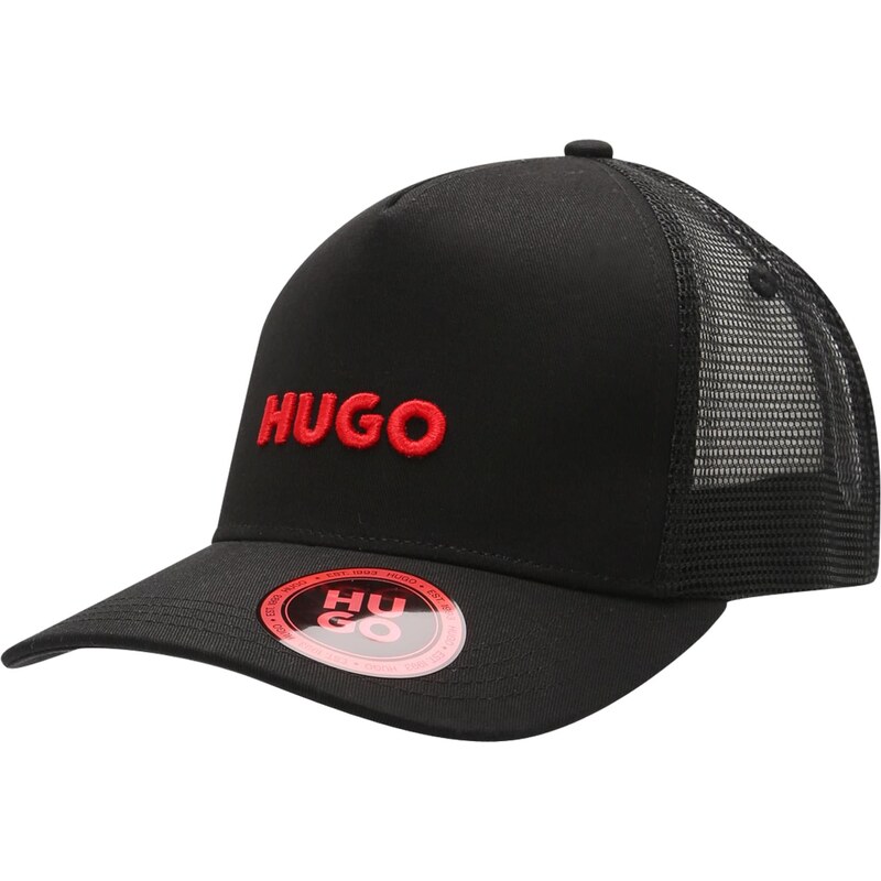HUGO Čiapka Marsel červená / čierna 63769216