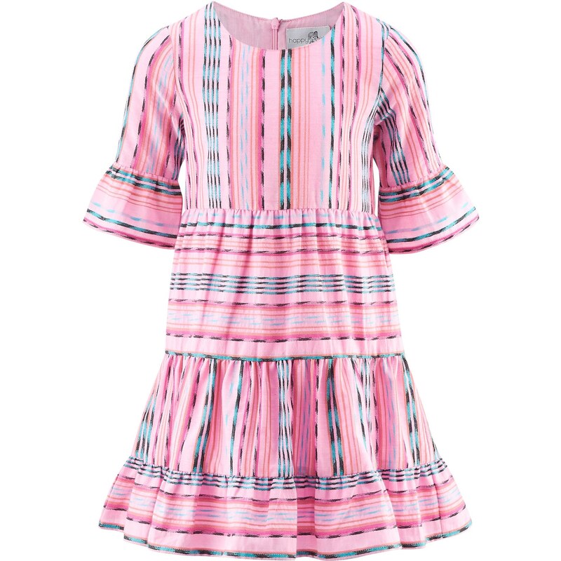 happy girls Šaty azúrová / ružová / svetloružová / čierna 63769219