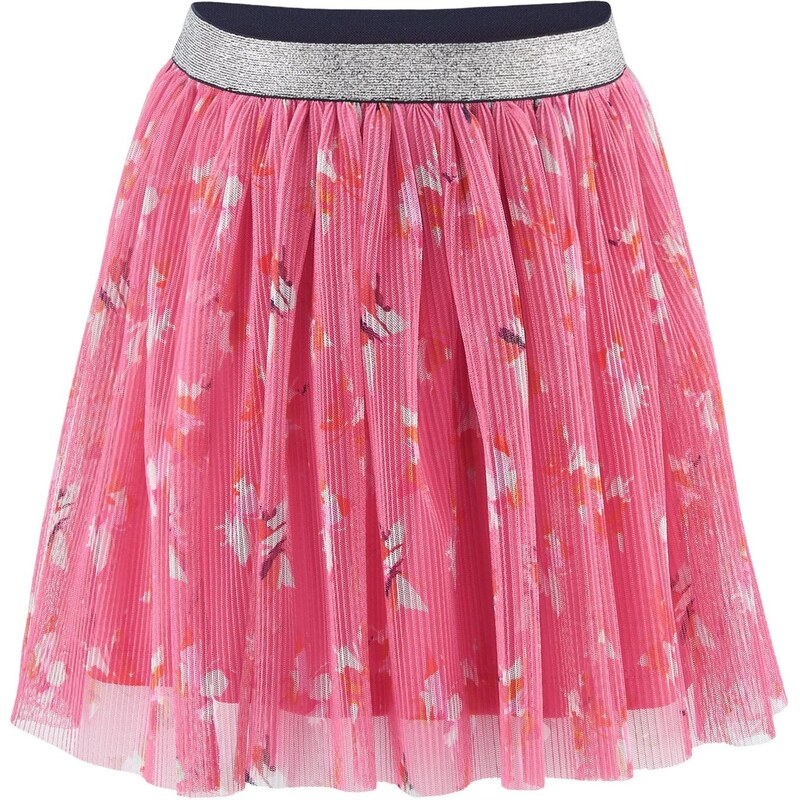 happy girls Sukňa tmavooranžová / ružová / strieborná / biela 63769165