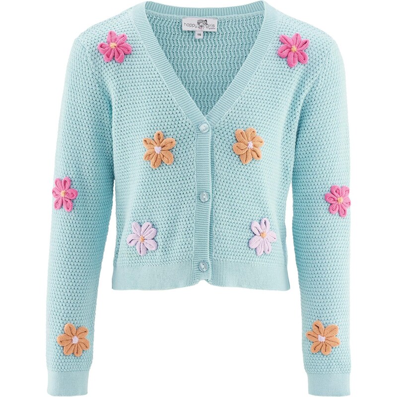 happy girls Kardigán svetlomodrá / oranžová / malinová / svetloružová 63939556