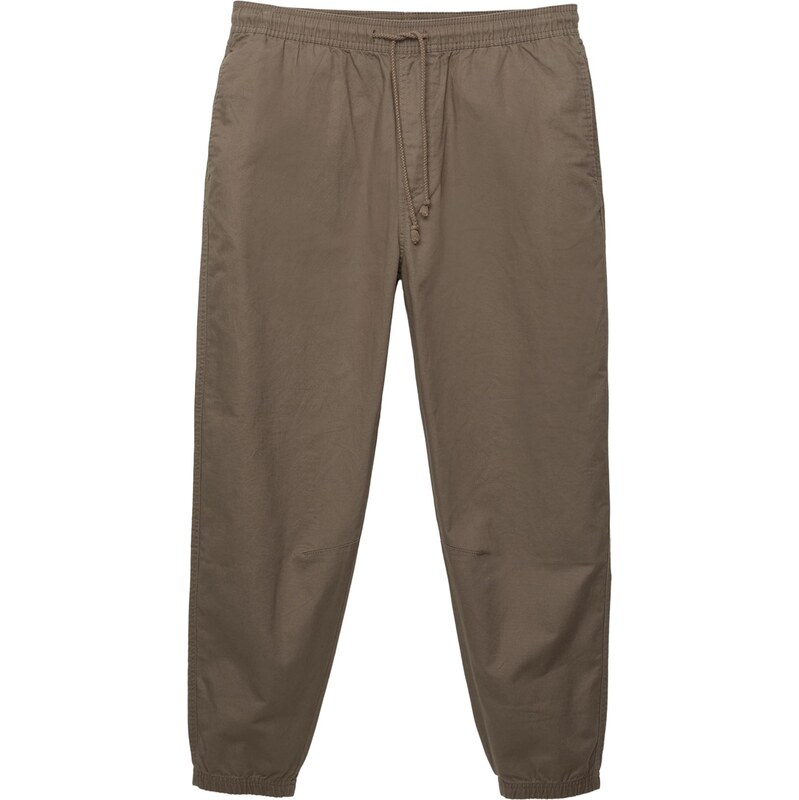 Pull&Bear Nohavice kaki 63956799