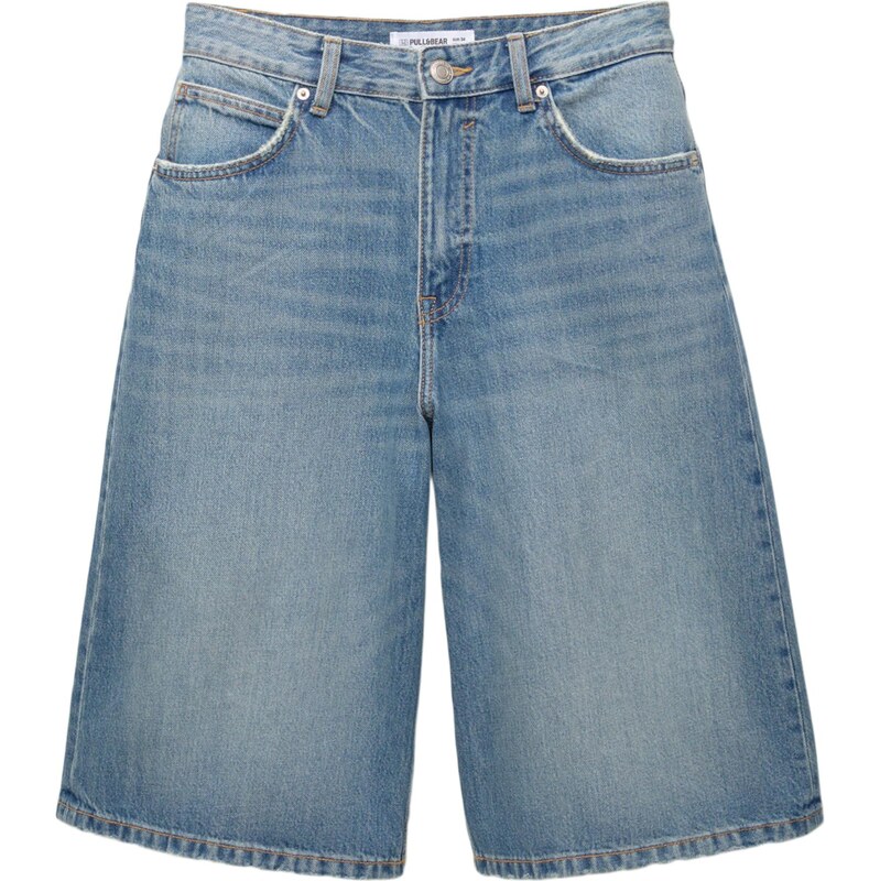 Pull&Bear Džínsy modrá denim 64513002