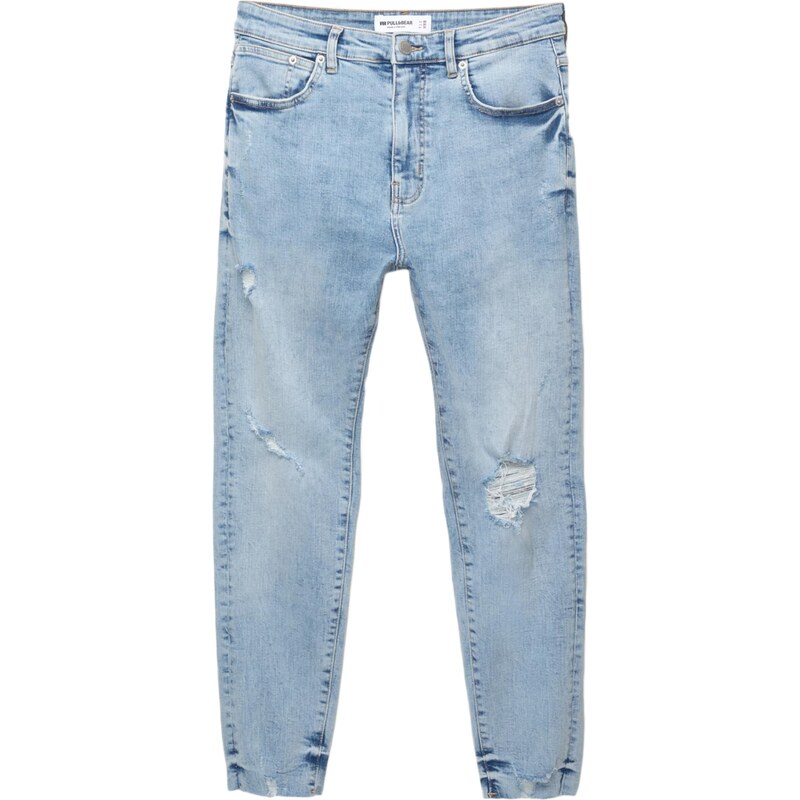 Pull&Bear Džínsy modrá denim 64356639