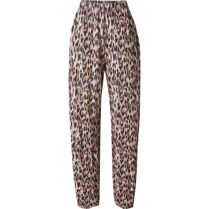 ONLY Nohavice ONLCINDY béžová / farba ťavej srsti / čierna / šedobiela 64216615