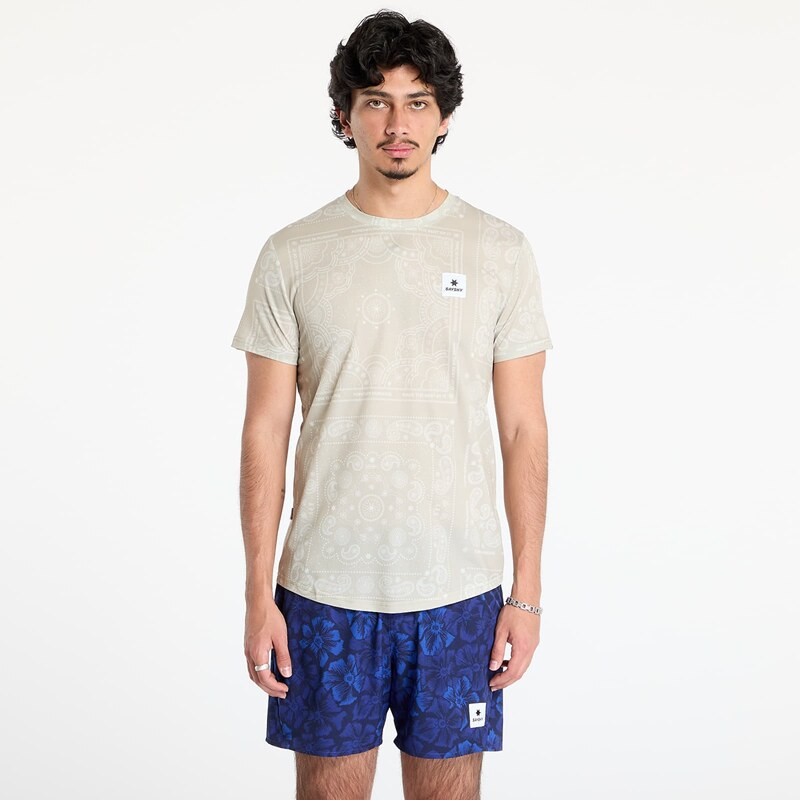 Tričko SAYSKY Paisley Combat T-shirt Beige Paisley AOP S 63776676