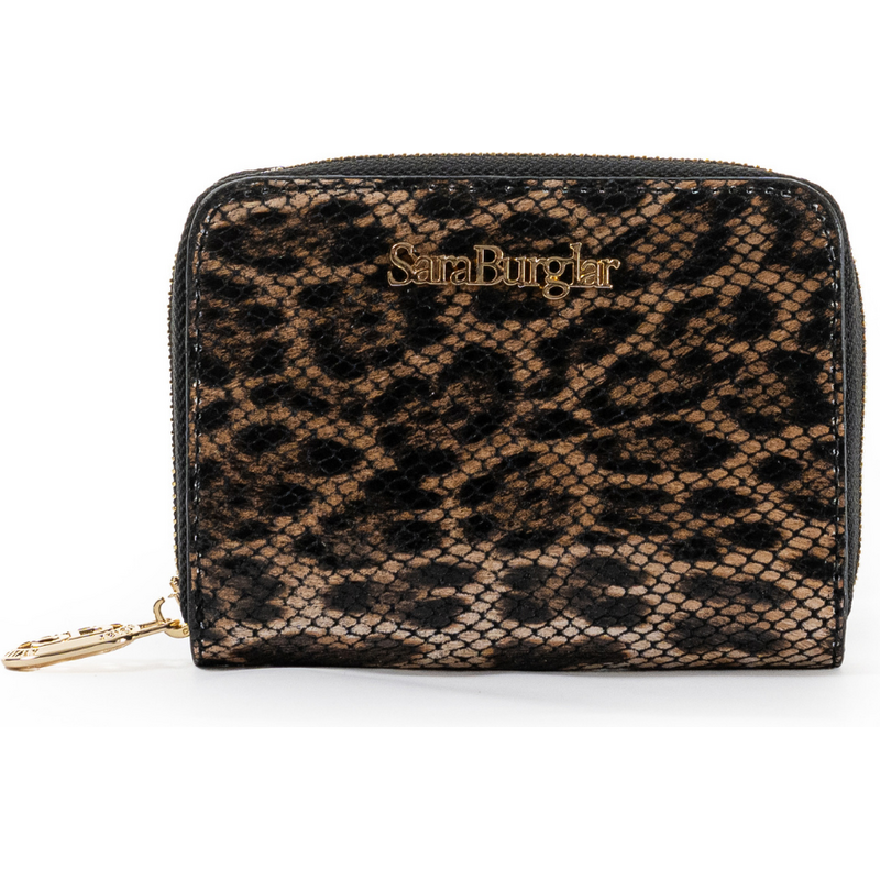 SARA BURGLAR Leopard Brown peňaženka 63776565