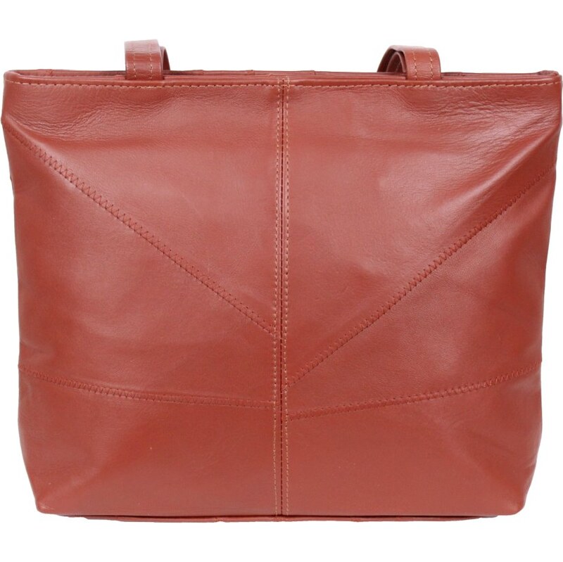 Sikora Dámska kožená kabelka AD tehlová 63532614