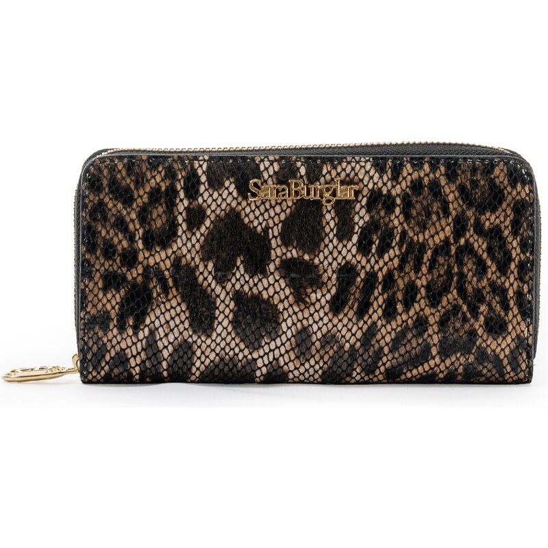 SARA BURGLAR Leopard I. Camel peňaženka 63778012