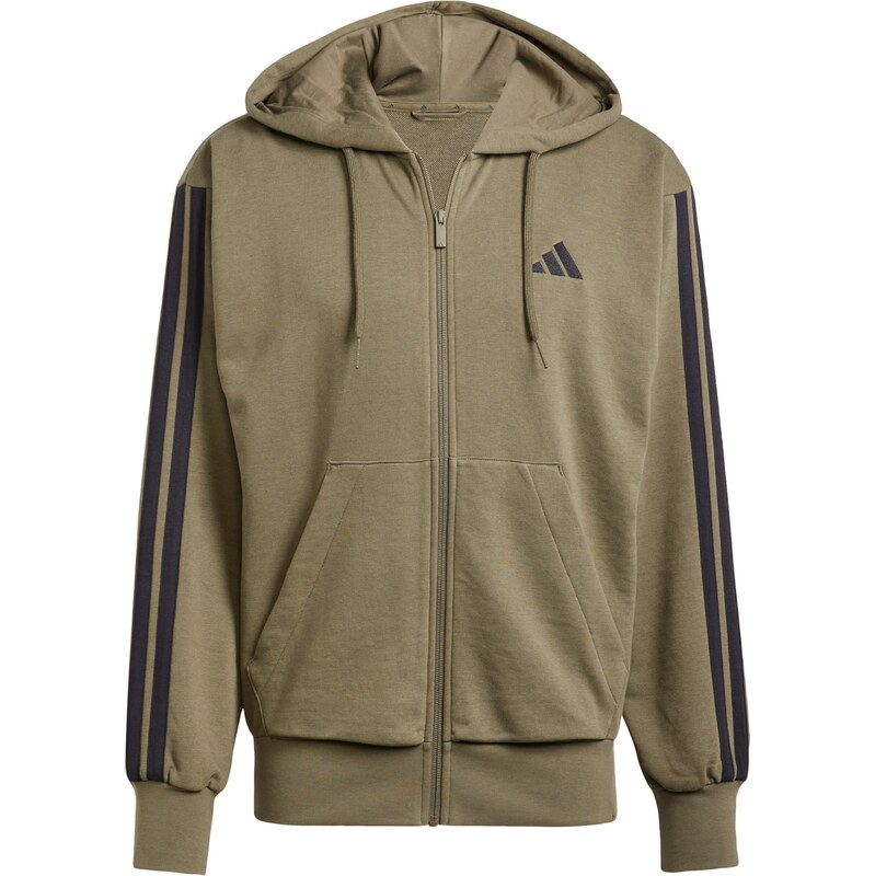 ADIDAS SPORTSWEAR Tepláková bunda Essentials olivová / čierna 63780226