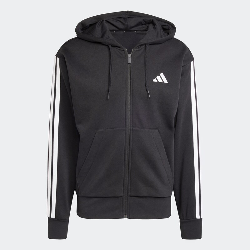 ADIDAS SPORTSWEAR Tepláková bunda čierna / biela 63780244