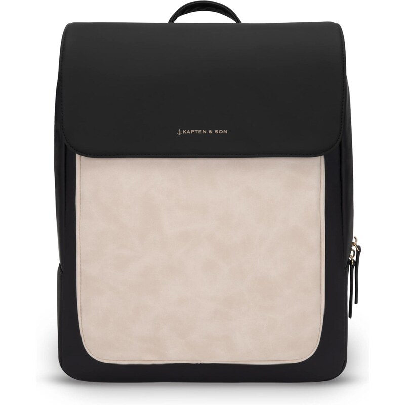 Kapten & Son Batoh Tromso 2.0 krémová / čierna 63780371