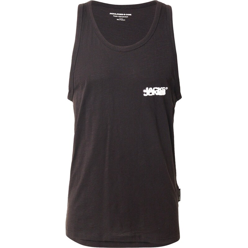 JACK & JONES Tričko JCOSago čierna / biela 63780516
