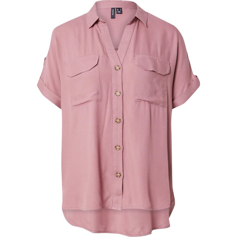 VERO MODA Blúzka VMBUMPY staroružová 55648322