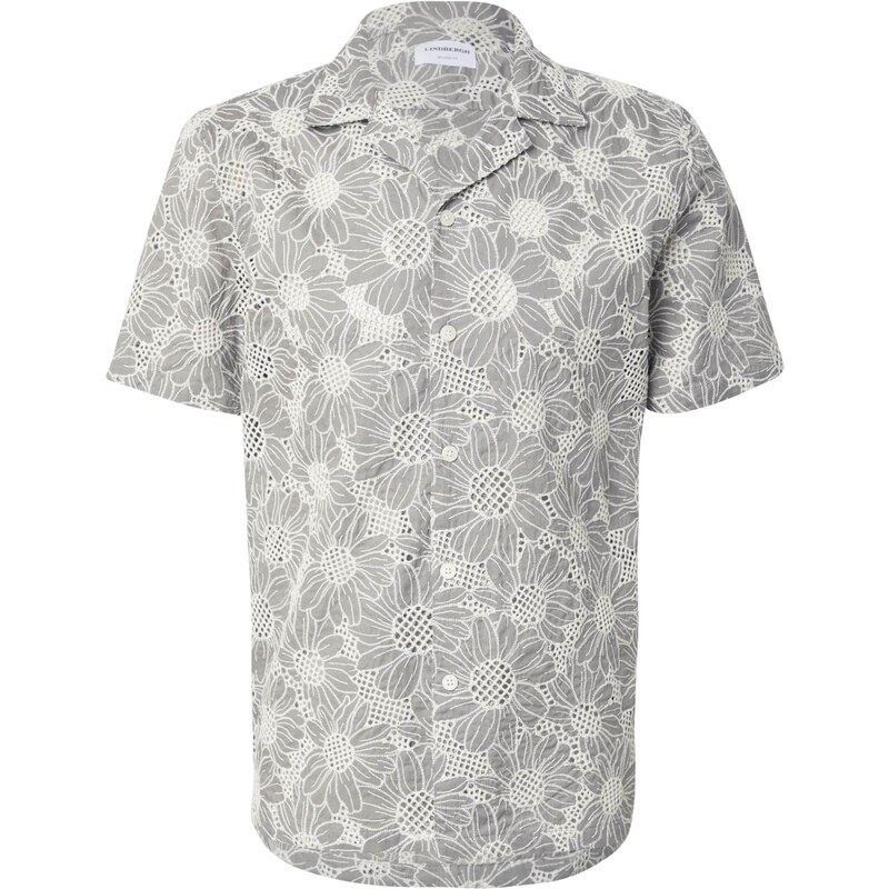 Lindbergh Košeľa Sunflower béžová / nefritová 63780709