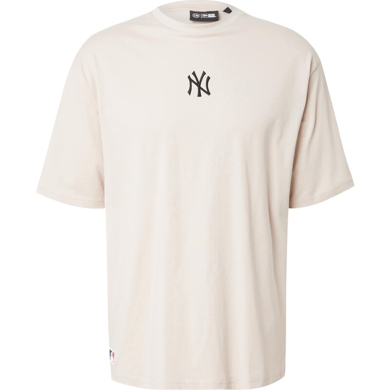 NEW ERA Tričko béžová / čierna 63780732