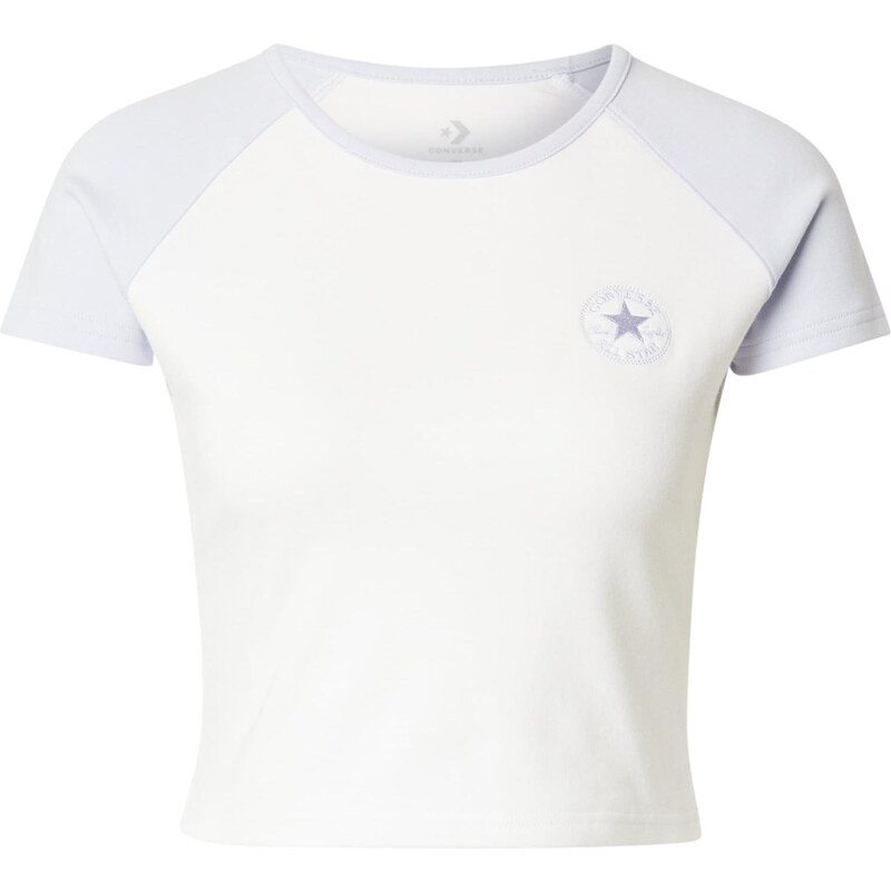 CONVERSE Tričko pastelovo modrá / biela 63780736