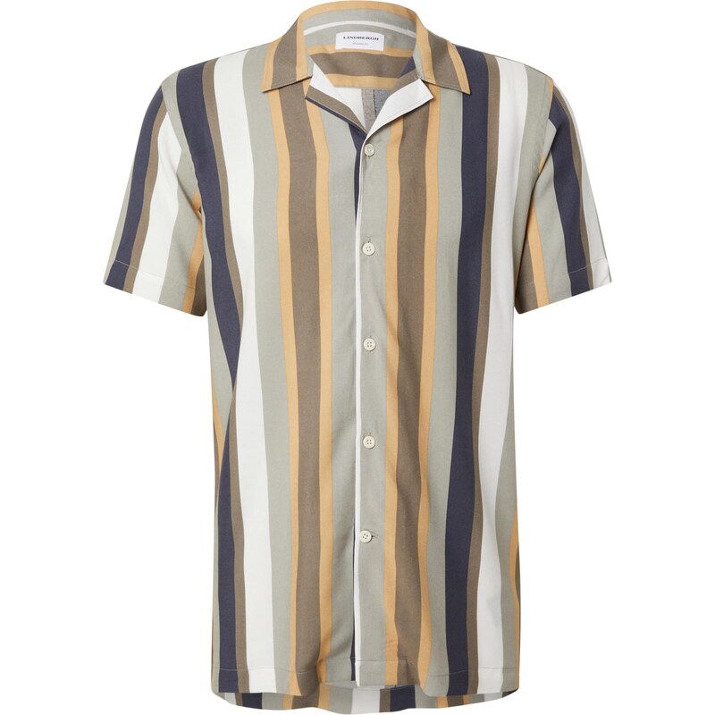 Lindbergh Košeľa námornícka modrá / sivá / kaki / biela 63780880
