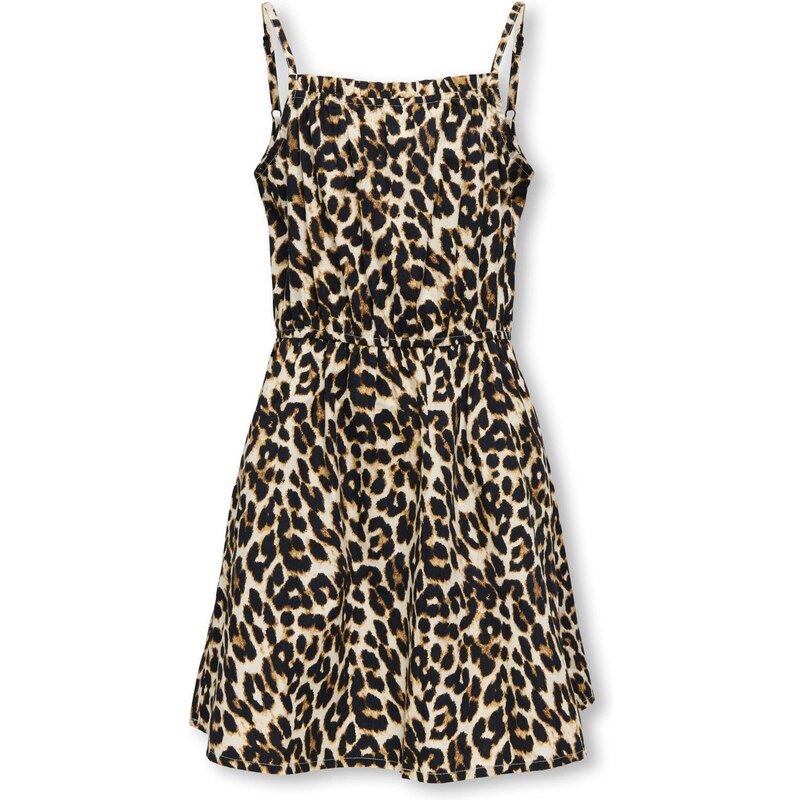 ONLY GIRLS Šaty nebielená / karamelová / čierna 63780929