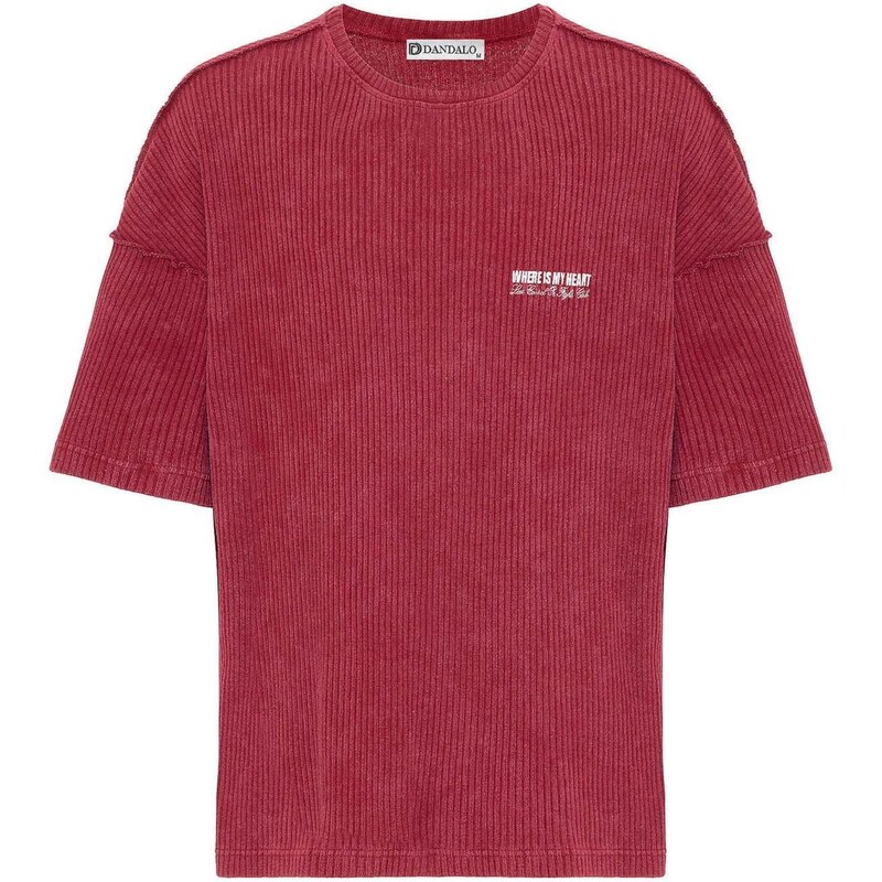 Dandalo Tričko vínovo červená / biela 65653250