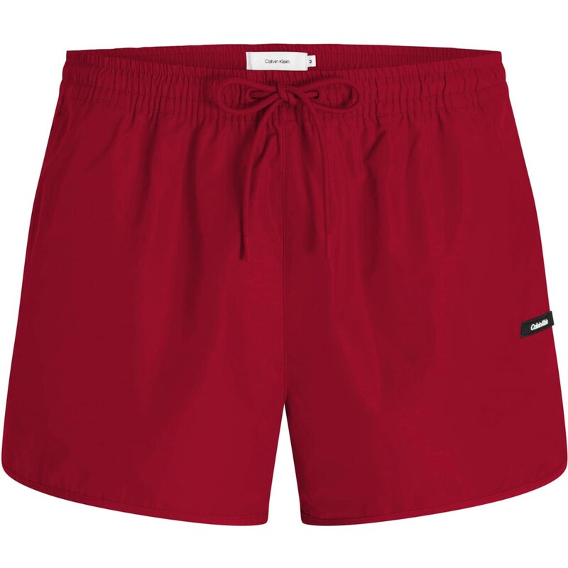 Calvin Klein Swimwear Plavecké šortky tmavočervená 63780932