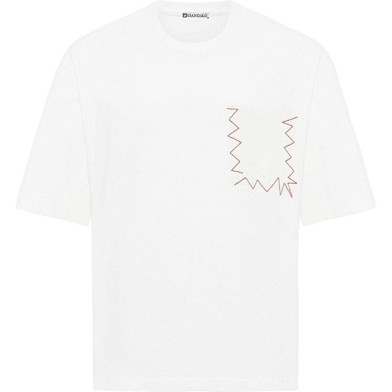 Dandalo Tričko nebielená / vínovo červená 65921595