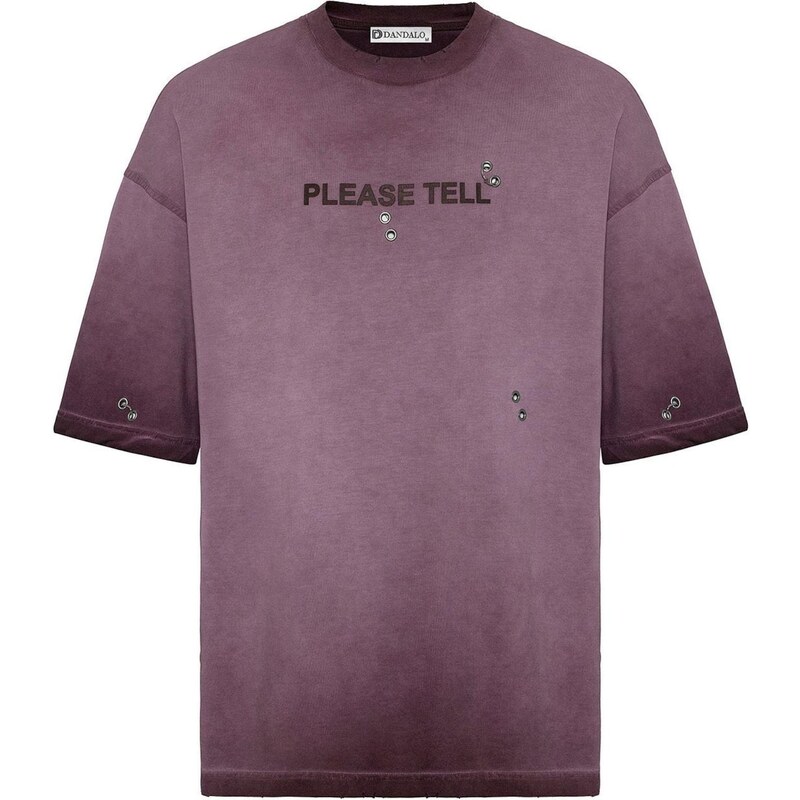 Dandalo Tričko tmavofialová / burgundská 65653257