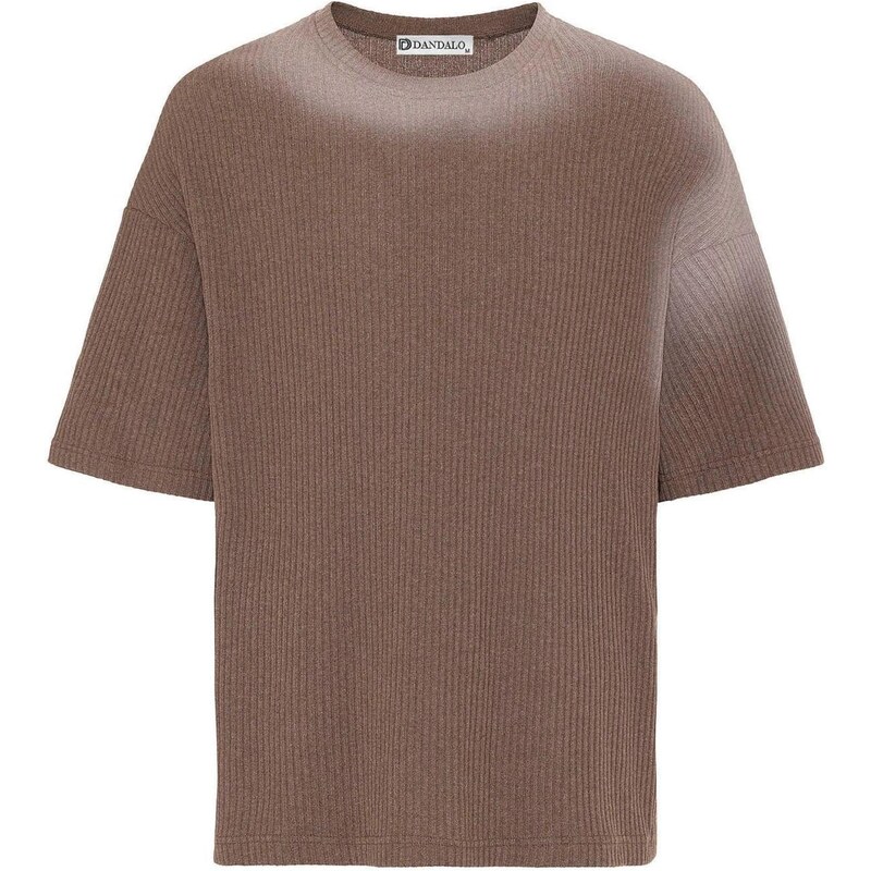 Dandalo Tričko čokoládová / tmavošedá 65905408