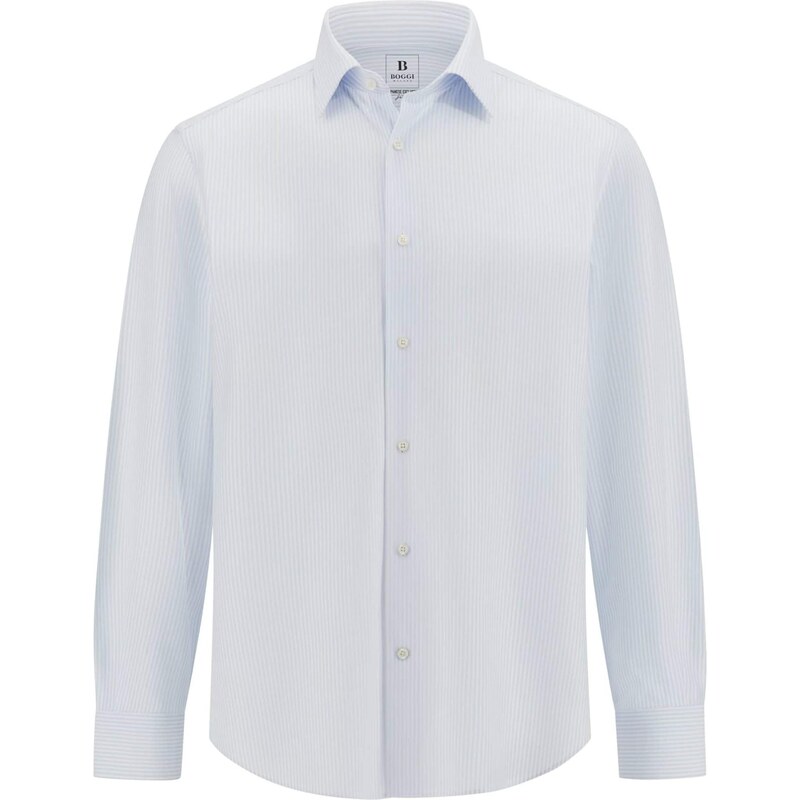 Boggi Milano Košeľa svetlomodrá / biela 64395267