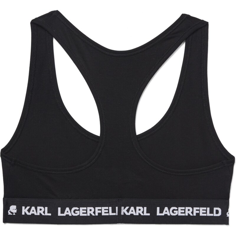 Karl Lagerfeld Podprsenka čierna / biela 63780247