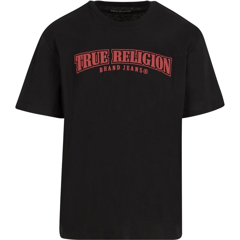 True Religion Tričko Nu Brush homárová / čierna 65875228