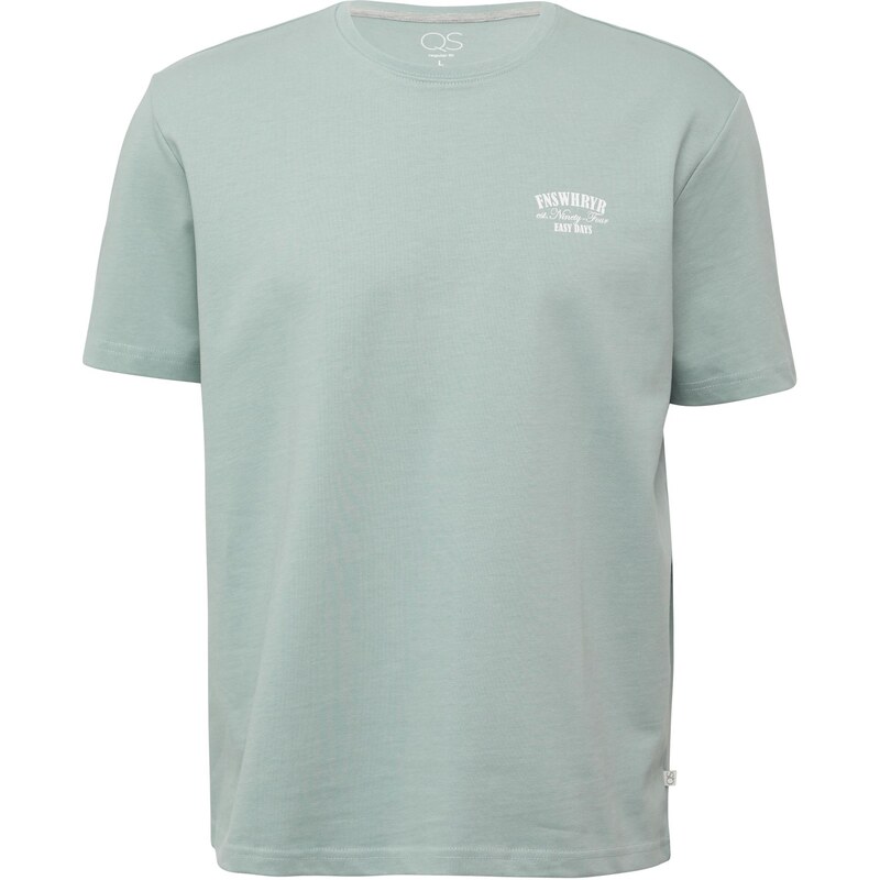 QS Tričko svetlozelená / šedobiela 63969821