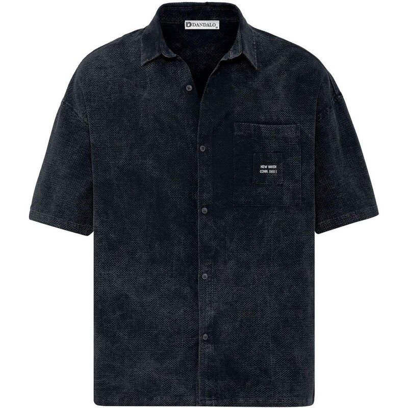 Dandalo Košeľa čierna melírovaná 65653260