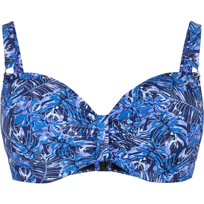 Swim by Zizzi Bikinový top námornícka modrá / indigo / modrosivá 64413752