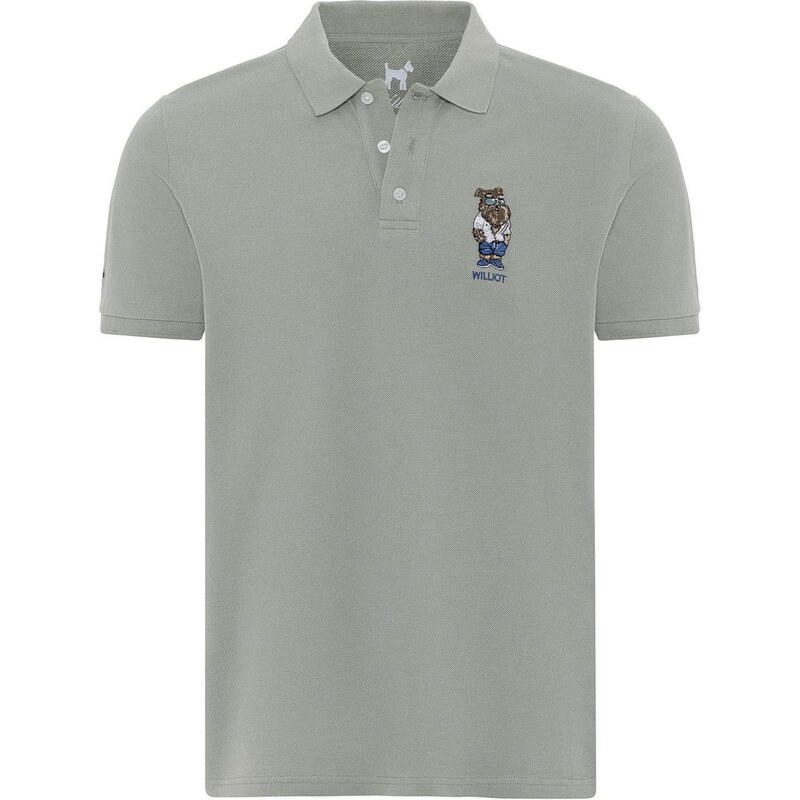 Williot Tričko hnedá / kaki / biela 65653227