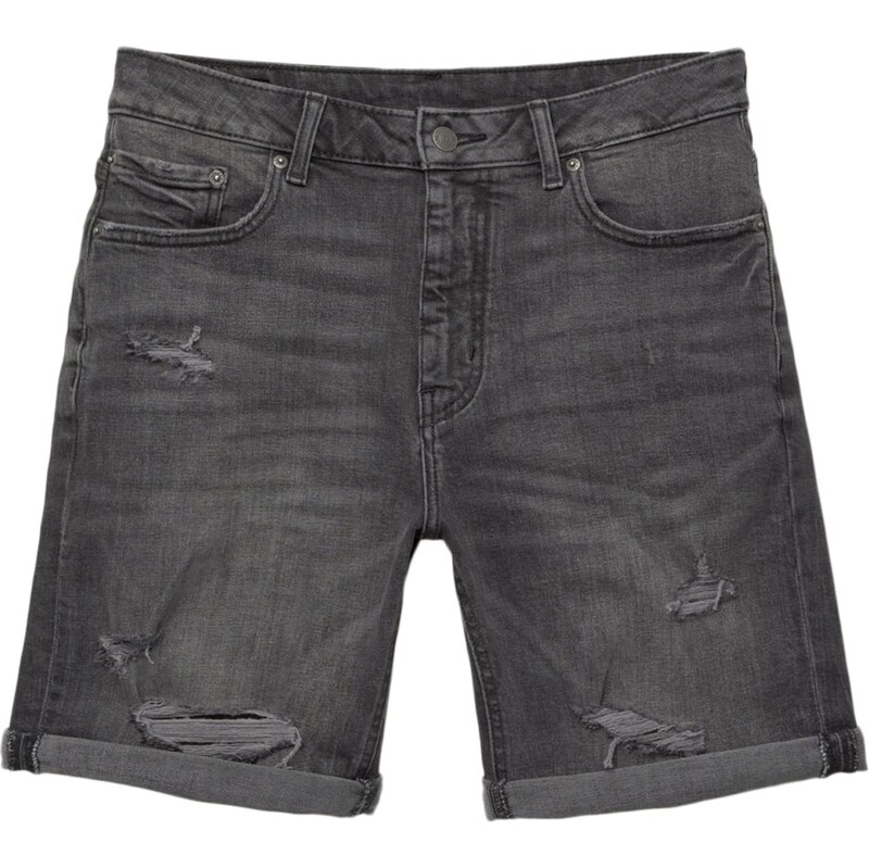 Pull&Bear Džínsy tmavosivá 64293902