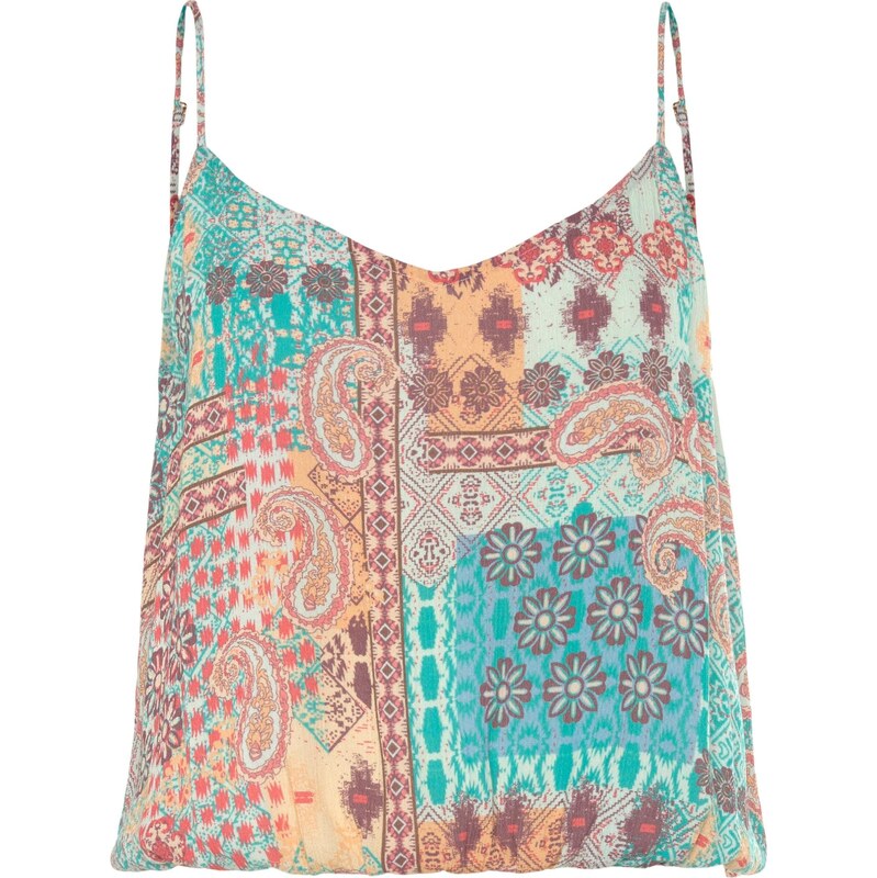 LASCANA Top béžová / tyrkysová / nefritová / jasne červená 66119784