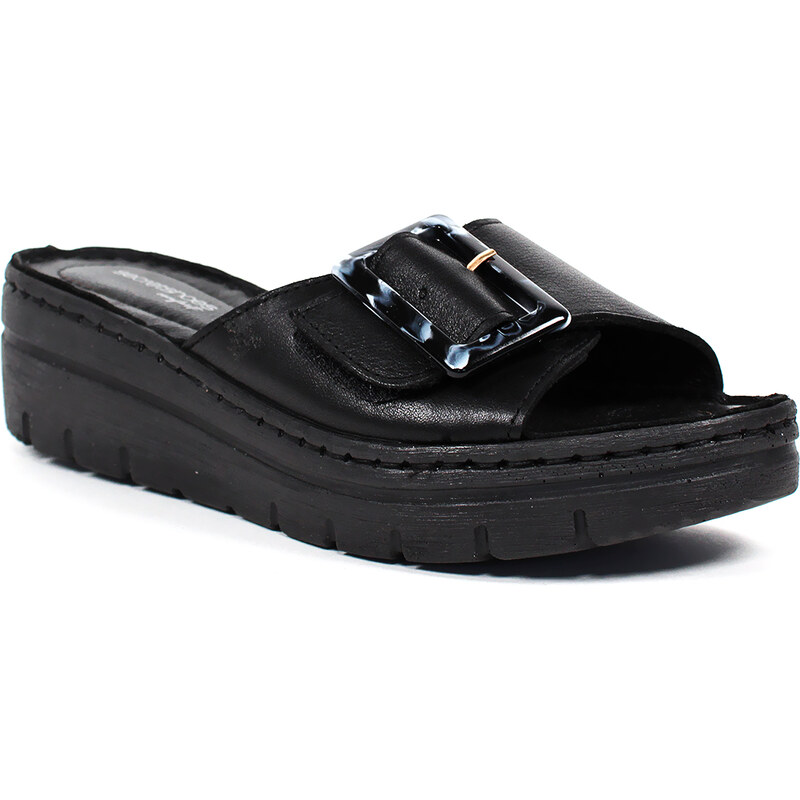 Secretshoes Dámske kožené šľapky 63786418